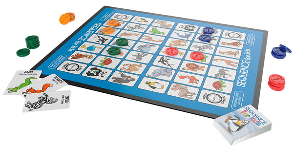 Jual Game Sequence for Kids Trilingual - Board Games Card